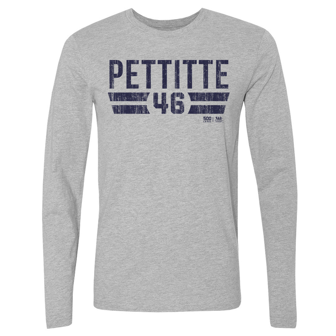 Andy Pettitte Men's Long Sleeve T-Shirt | 500 LEVEL