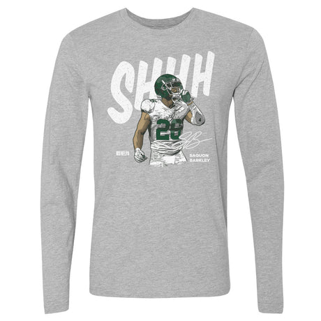 Saquon Barkley Men's Long Sleeve T-Shirt | 500 LEVEL