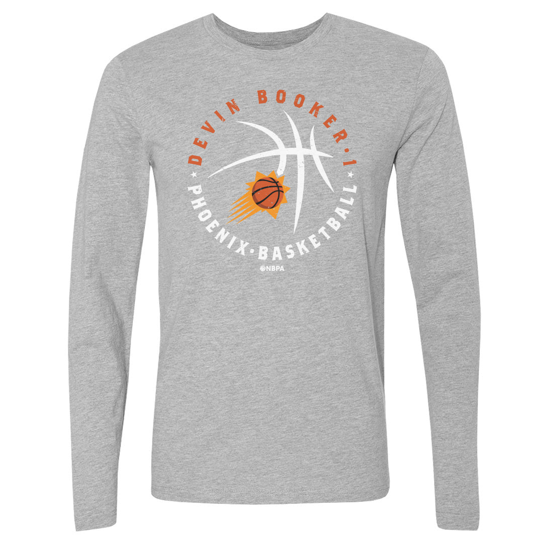 Devin Booker Men's Long Sleeve T-Shirt | 500 LEVEL