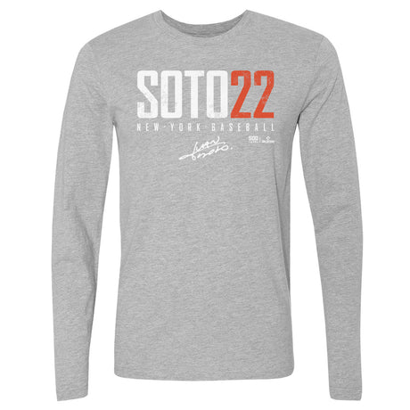 Juan Soto Men's Long Sleeve T-Shirt | 500 LEVEL