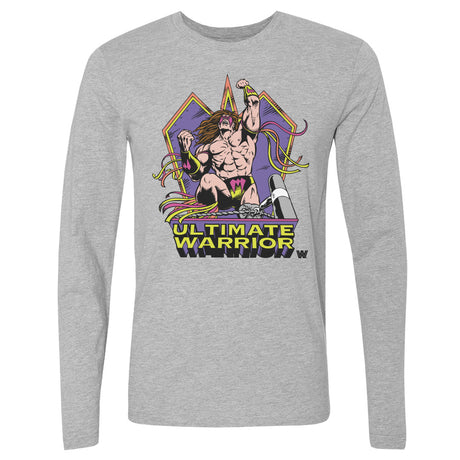 Ultimate Warrior Men's Long Sleeve T-Shirt | 500 LEVEL