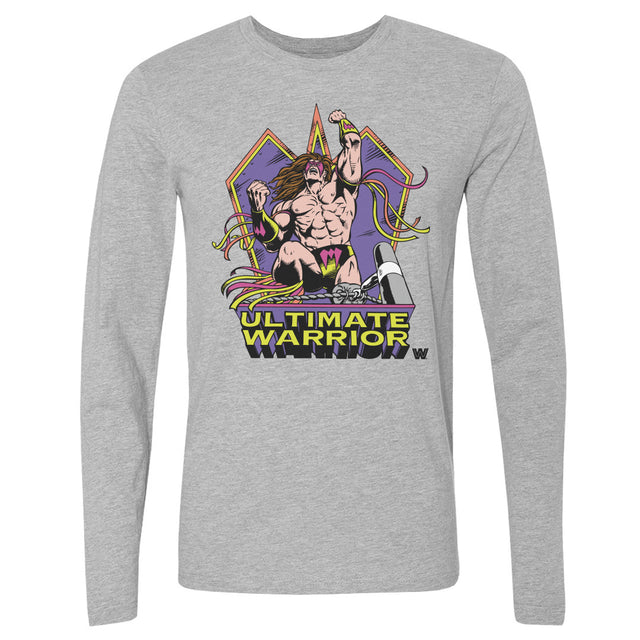 Ultimate Warrior Men's Long Sleeve T-Shirt | 500 LEVEL
