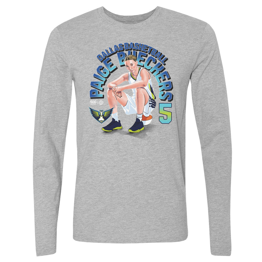 Paige Bueckers Men's Long Sleeve T-Shirt | 500 LEVEL