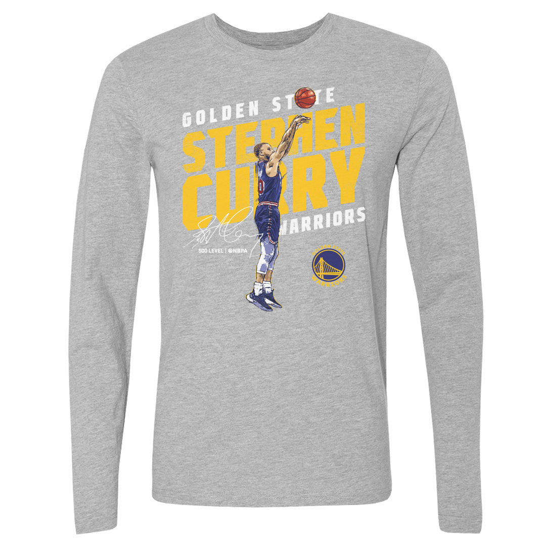 Steph Curry Men's Long Sleeve T-Shirt | 500 LEVEL
