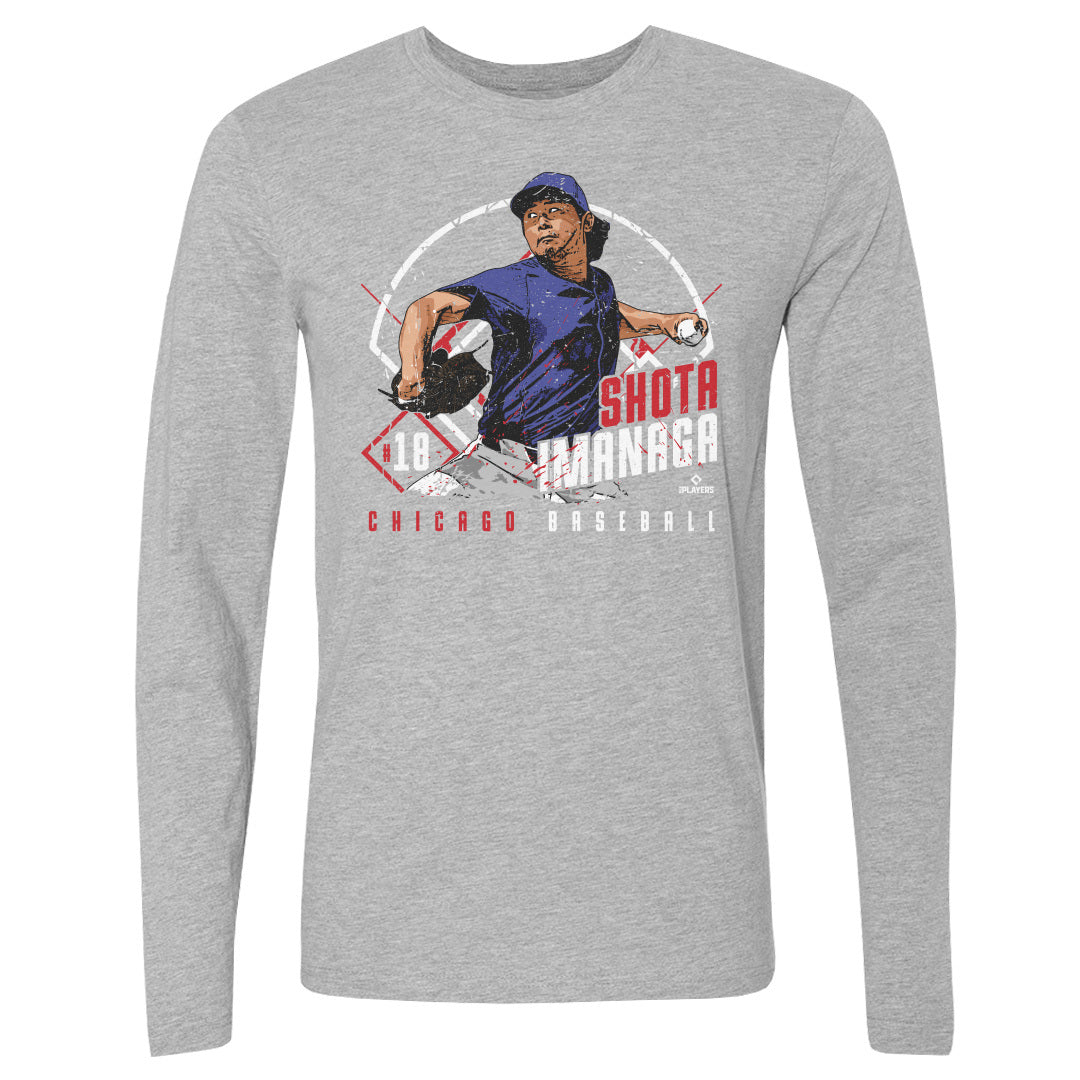 Shota Imanaga Men's Long Sleeve T-Shirt | 500 LEVEL