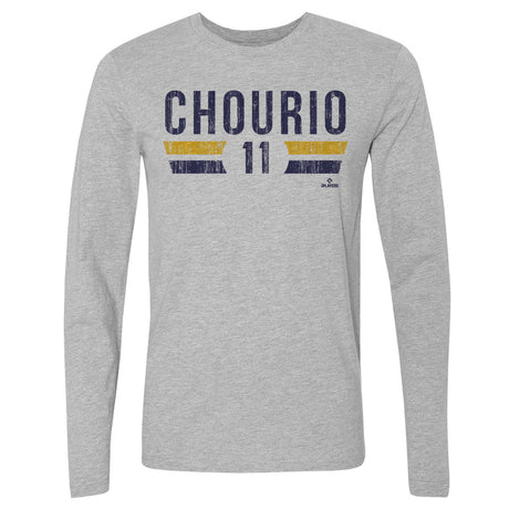 Jackson Chourio Men's Long Sleeve T-Shirt | 500 LEVEL