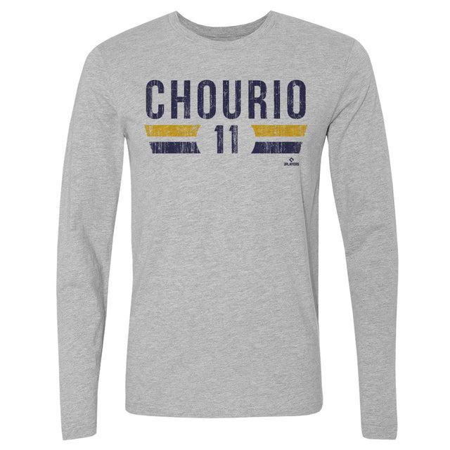 Jackson Chourio Men's Long Sleeve T-Shirt | 500 LEVEL