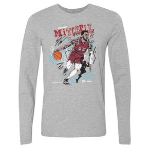 Donovan Mitchell Men's Long Sleeve T-Shirt | 500 LEVEL