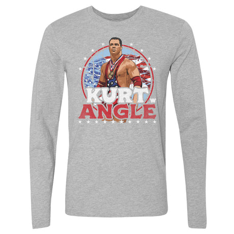 Kurt Angle Men's Long Sleeve T-Shirt | 500 LEVEL