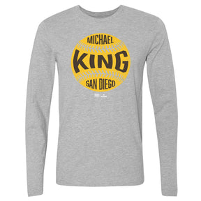 Michael King Men's Long Sleeve T-Shirt | 500 LEVEL