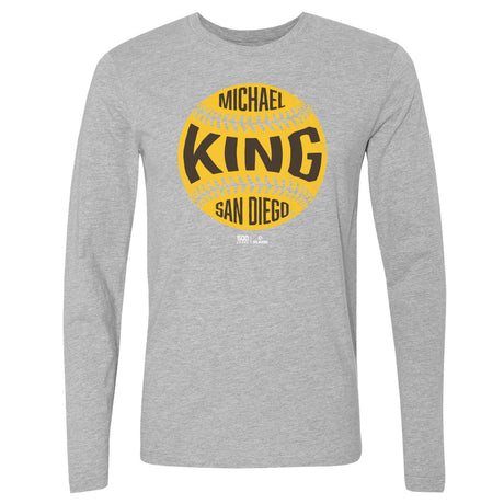 Michael King Men's Long Sleeve T-Shirt | 500 LEVEL