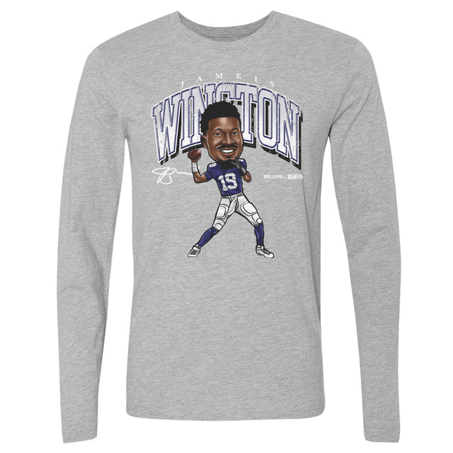 Jameis Winston Men's Long Sleeve T-Shirt | 500 LEVEL
