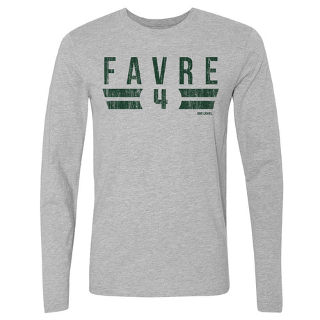 Brett Favre Men's Long Sleeve T-Shirt | 500 LEVEL