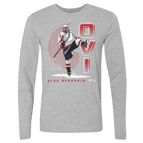 Alex Ovechkin Men's Long Sleeve T-Shirt | 500 LEVEL
