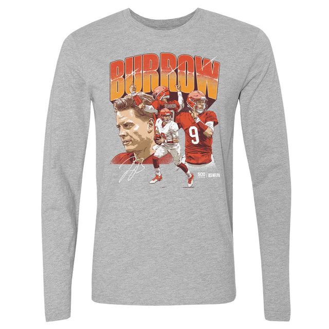 Joe Burrow Men's Long Sleeve T-Shirt | 500 LEVEL
