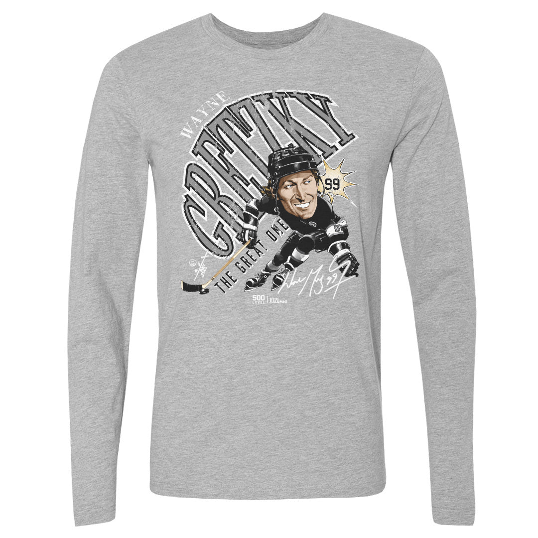 Wayne Gretzky Men's Long Sleeve T-Shirt | 500 LEVEL