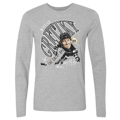 Wayne Gretzky Men's Long Sleeve T-Shirt | 500 LEVEL
