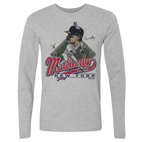Don Mattingly Men's Long Sleeve T-Shirt | 500 LEVEL