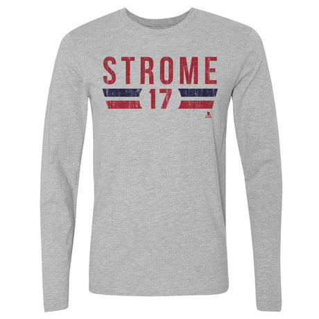 Dylan Strome Men's Long Sleeve T-Shirt | 500 LEVEL