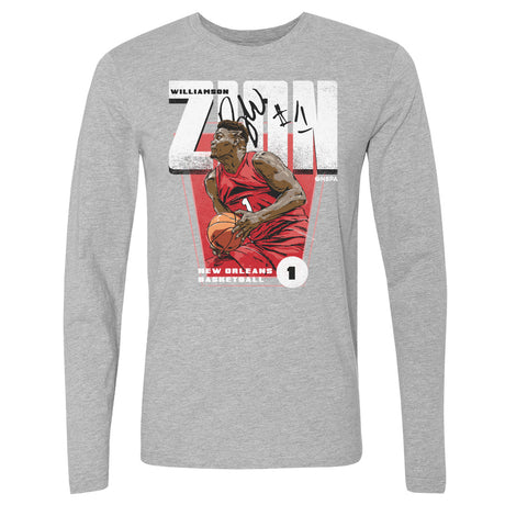 Zion Williamson Men's Long Sleeve T-Shirt | 500 LEVEL