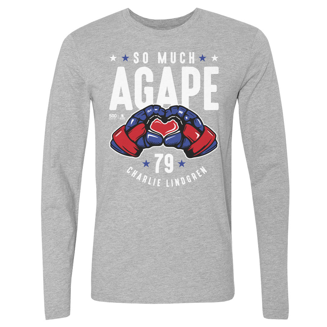 Charlie Lindgren Men's Long Sleeve T-Shirt | 500 LEVEL