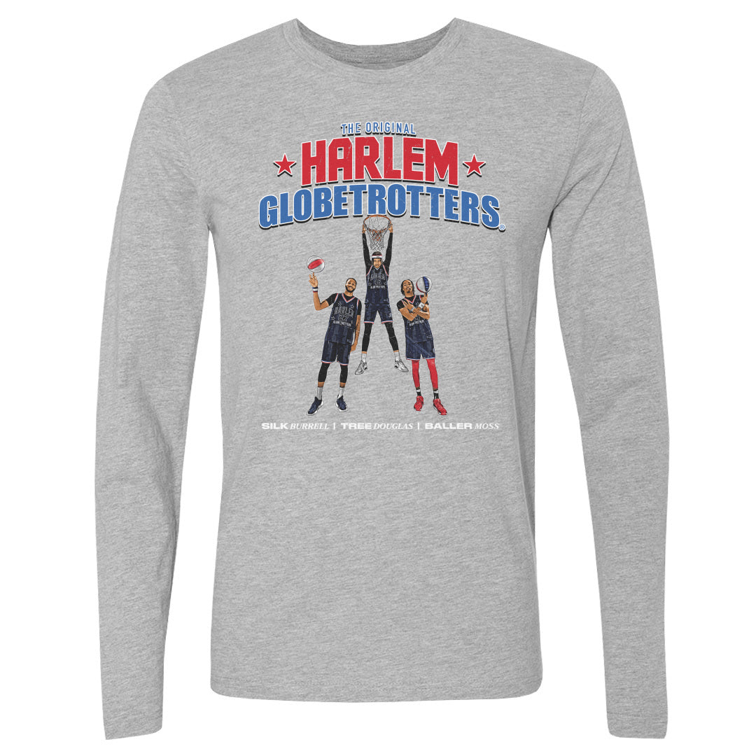 Harlem Globetrotters Men's Long Sleeve T-Shirt | 500 LEVEL