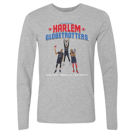 Harlem Globetrotters Men's Long Sleeve T-Shirt | 500 LEVEL