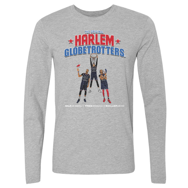 Harlem Globetrotters Men's Long Sleeve T-Shirt | 500 LEVEL