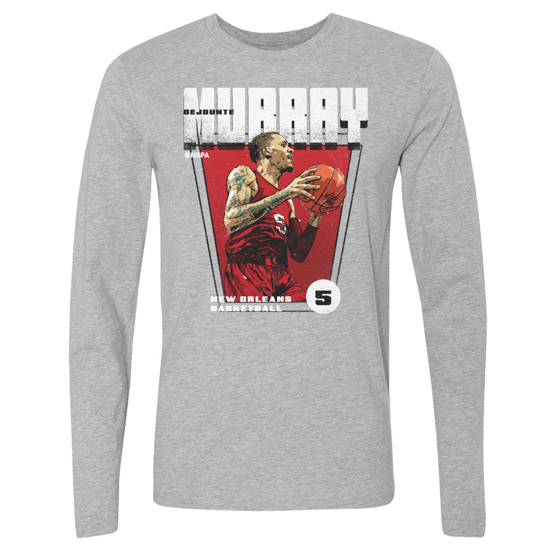 Dejounte Murray Men's Long Sleeve T-Shirt | 500 LEVEL