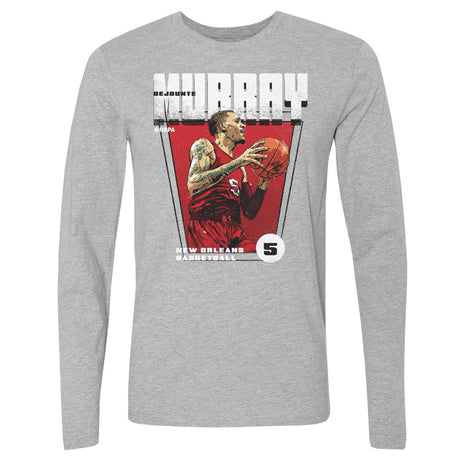 Dejounte Murray Men's Long Sleeve T-Shirt | 500 LEVEL