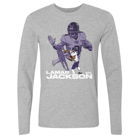 Lamar Jackson Men's Long Sleeve T-Shirt | 500 LEVEL