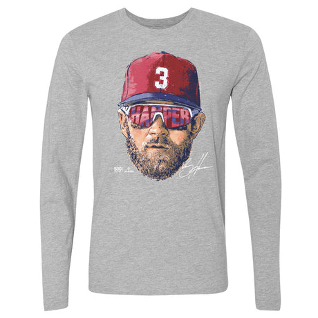Bryce Harper Men's Long Sleeve T-Shirt | 500 LEVEL