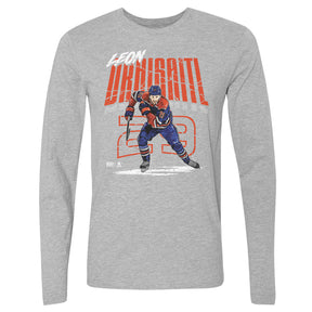 Leon Draisaitl Men's Long Sleeve T-Shirt | 500 LEVEL