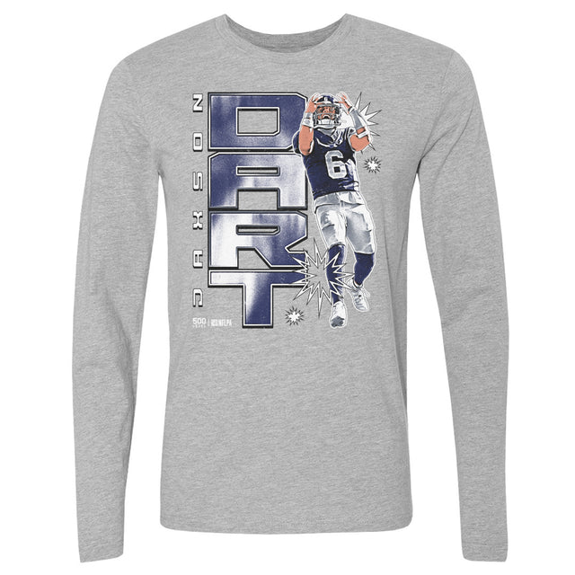 Jaxson Dart Men's Long Sleeve T-Shirt | 500 LEVEL
