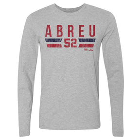 Wilyer Abreu Men's Long Sleeve T-Shirt | 500 LEVEL