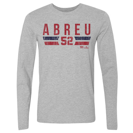Wilyer Abreu Men's Long Sleeve T-Shirt | 500 LEVEL