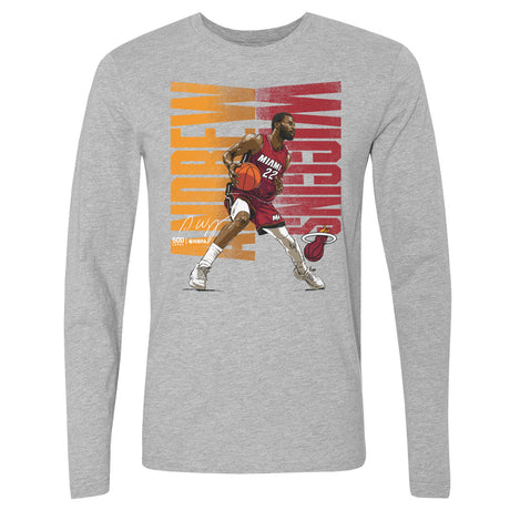 Andrew Wiggins Men's Long Sleeve T-Shirt | 500 LEVEL