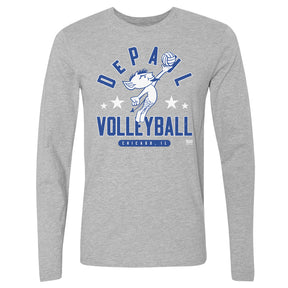 DePaul Blue Demons Men's Long Sleeve T-Shirt | 500 LEVEL