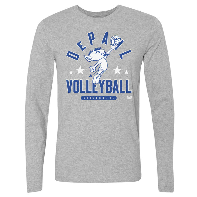 DePaul Blue Demons Men's Long Sleeve T-Shirt | 500 LEVEL