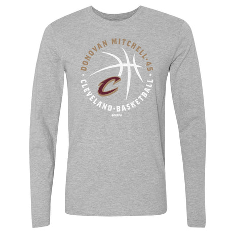 Donovan Mitchell Men's Long Sleeve T-Shirt | 500 LEVEL