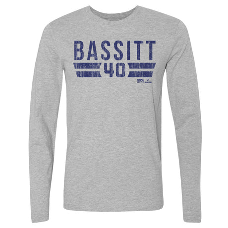 Chris Bassitt Men's Long Sleeve T-Shirt | 500 LEVEL