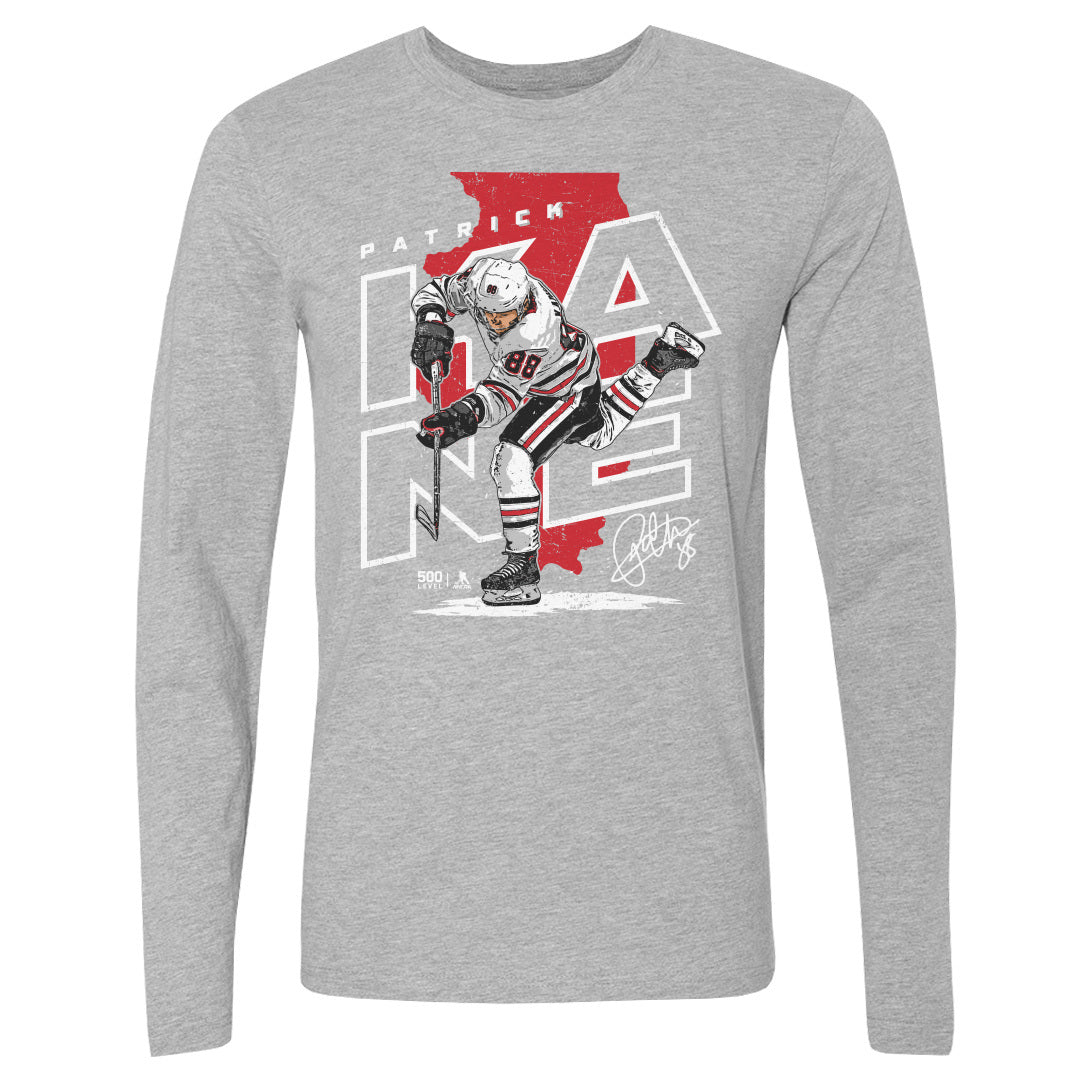 Patrick Kane Men's Long Sleeve T-Shirt | 500 LEVEL