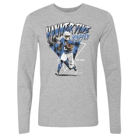 Omarion Hampton Men's Long Sleeve T-Shirt | 500 LEVEL