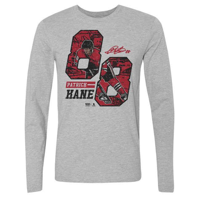 Patrick Kane Men's Long Sleeve T-Shirt | 500 LEVEL