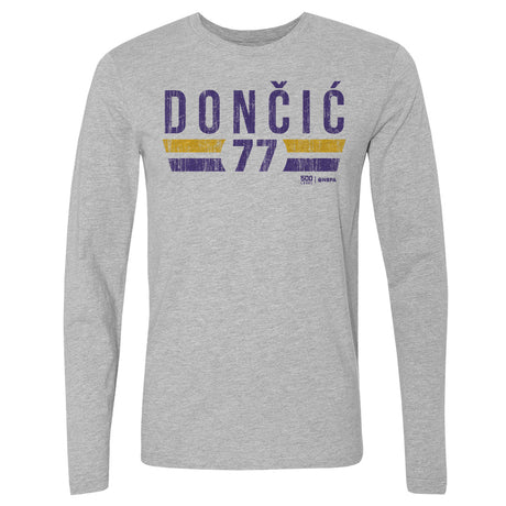 Luka Doncic Men's Long Sleeve T-Shirt | 500 LEVEL