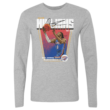 Jalen Williams Men's Long Sleeve T-Shirt | 500 LEVEL