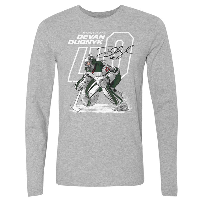 Devan Dubnyk Men's Long Sleeve T-Shirt | 500 LEVEL