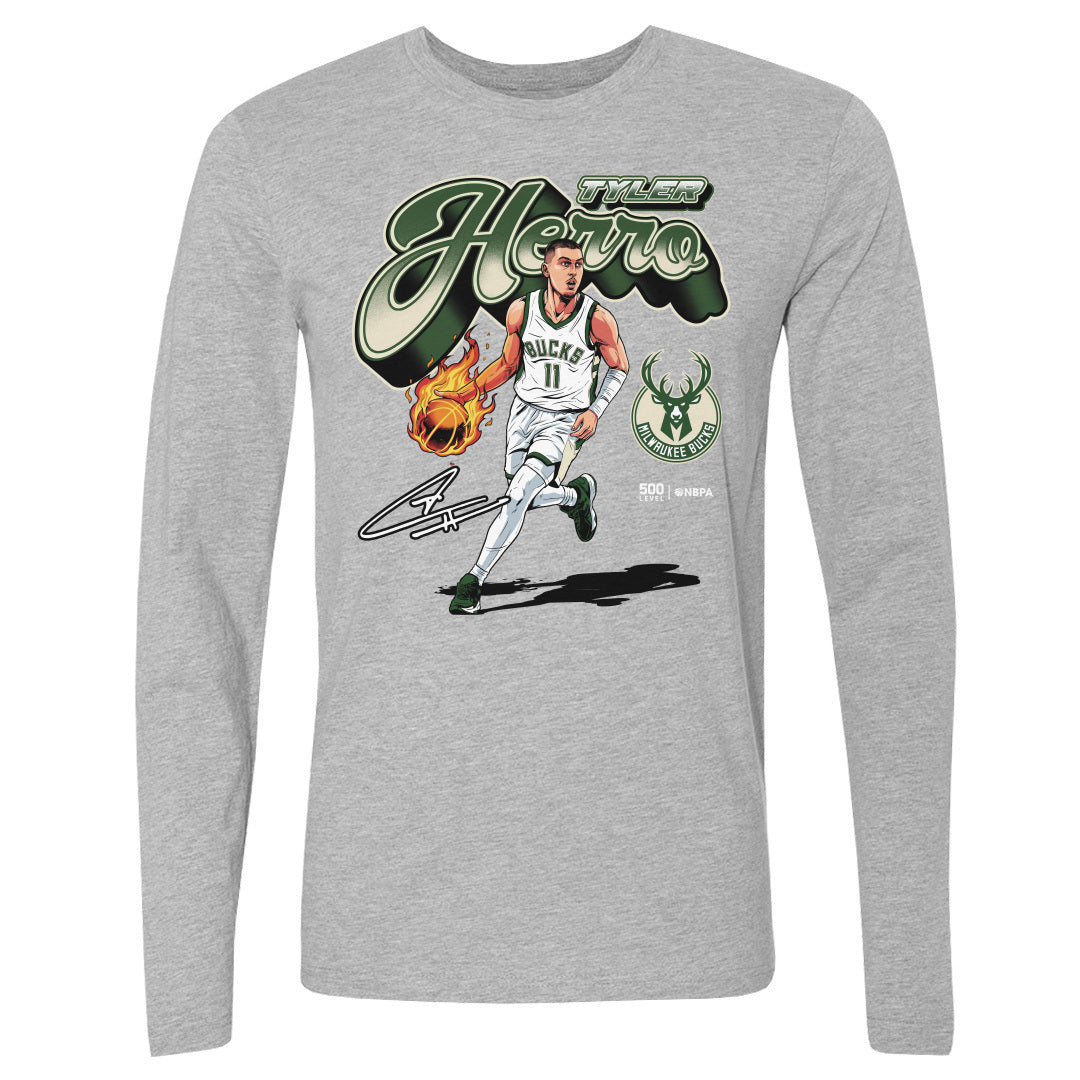 Tyler Herro Men's Long Sleeve T-Shirt | 500 LEVEL
