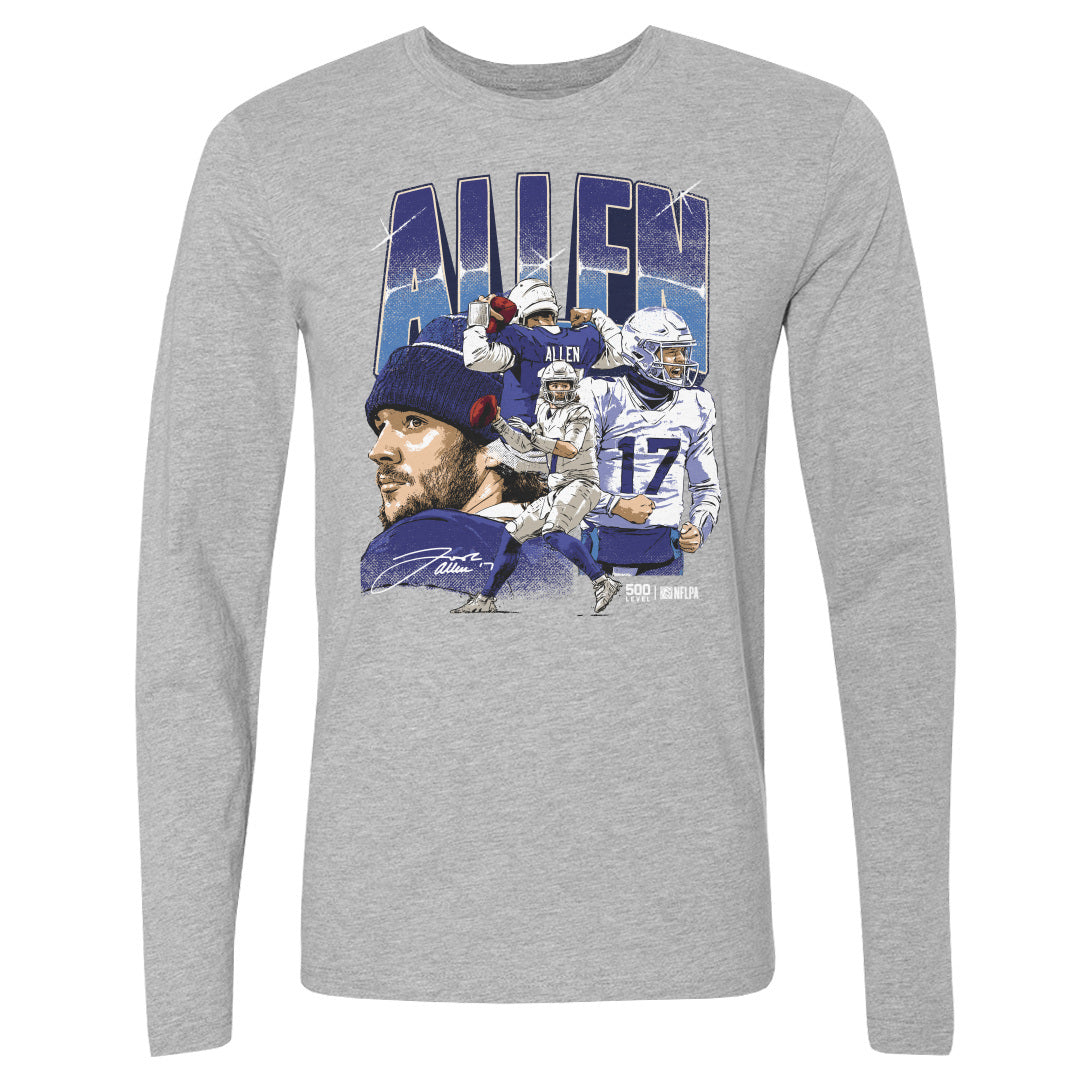 Josh Allen Men's Long Sleeve T-Shirt | 500 LEVEL
