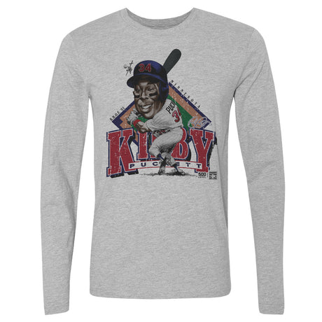 Kirby Puckett Men's Long Sleeve T-Shirt | 500 LEVEL